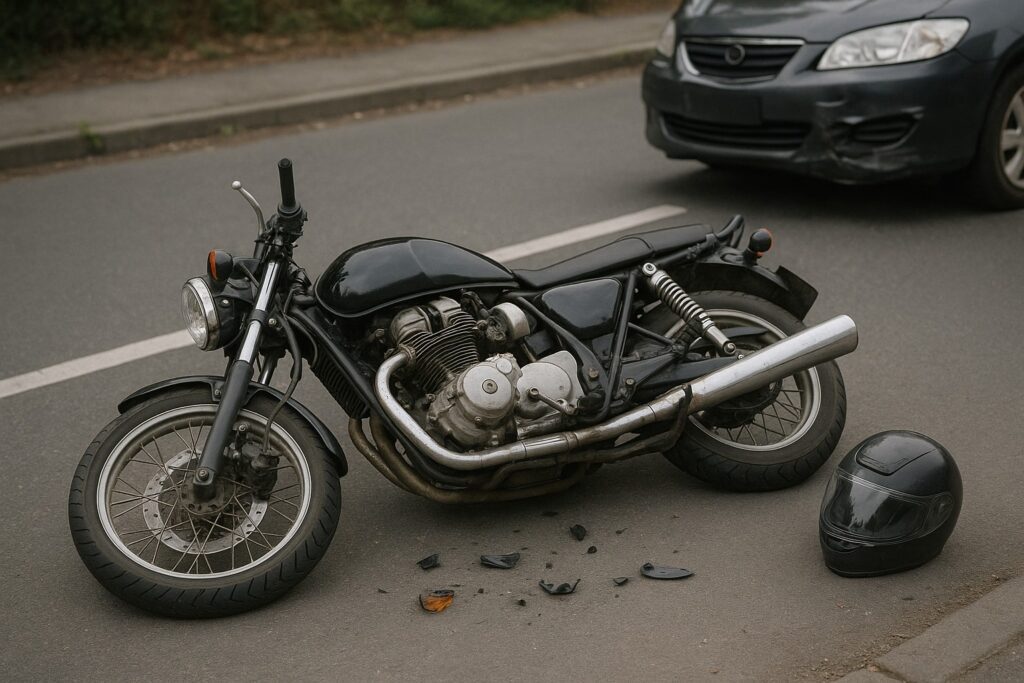 average motorcycle accident settlement