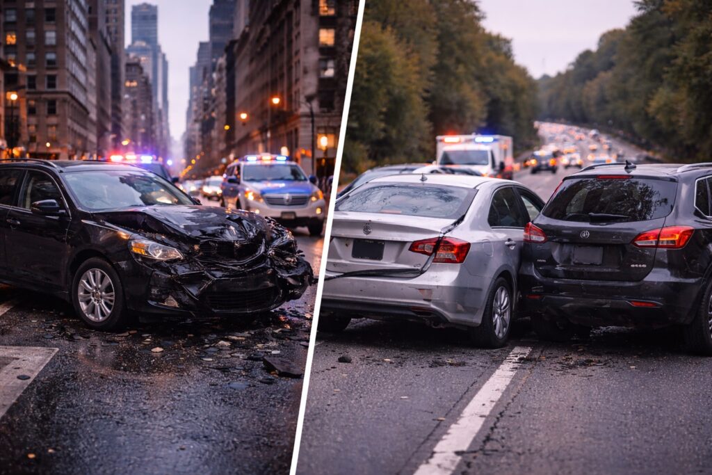 street vs highway accidents