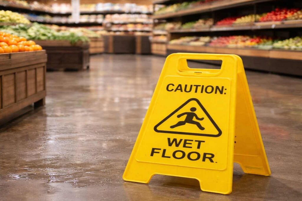 slip and fall at Whole Foods Market